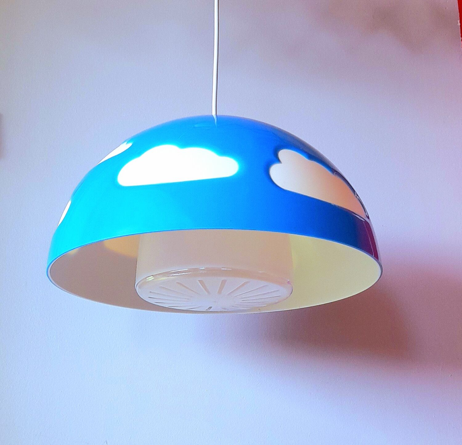 Blue Skojig cloud suspension