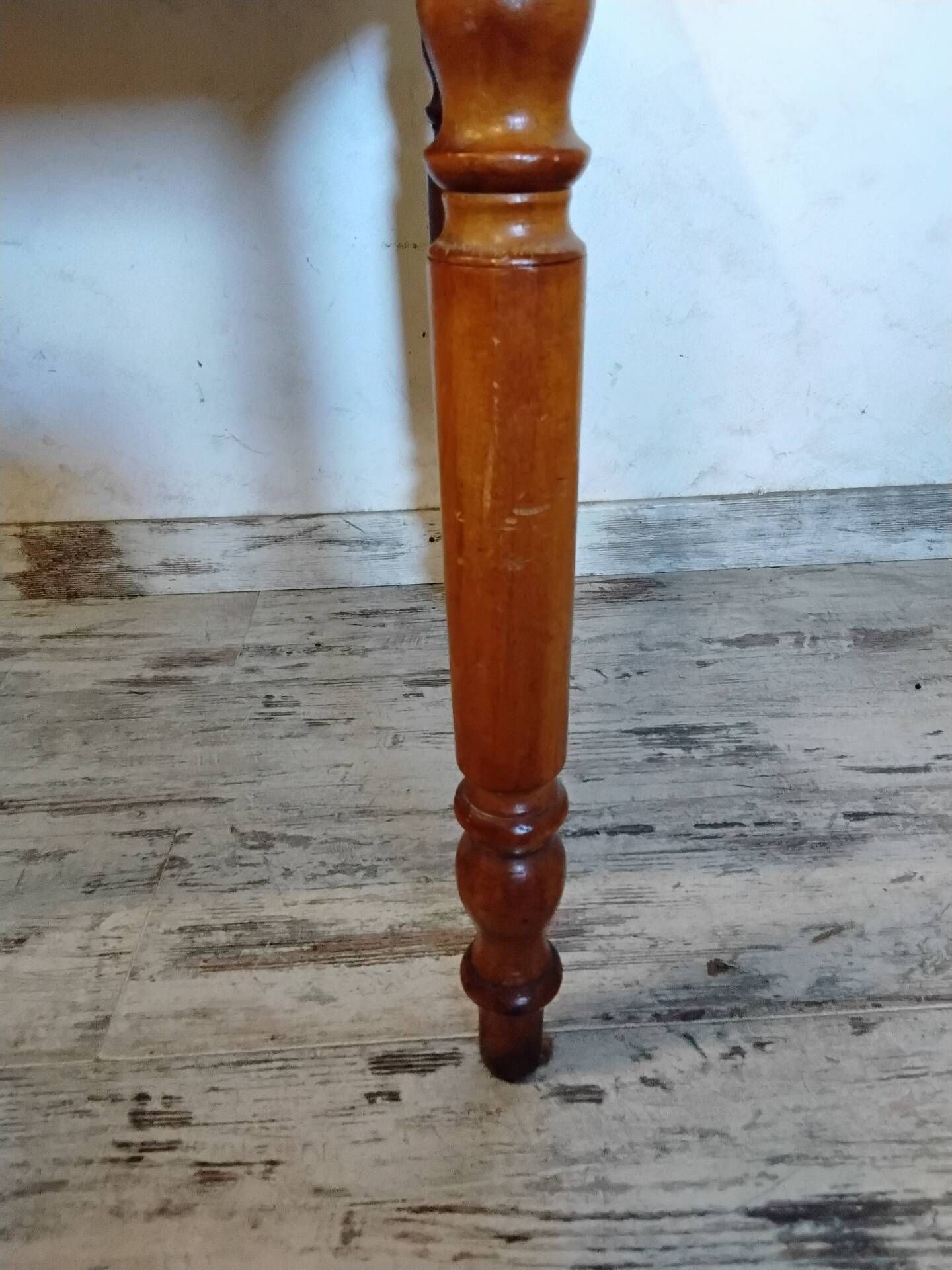 Old wooden table