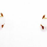 Pair of Scandinavian wall lamps