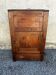 American icebox in oak and zinc – early 20th century