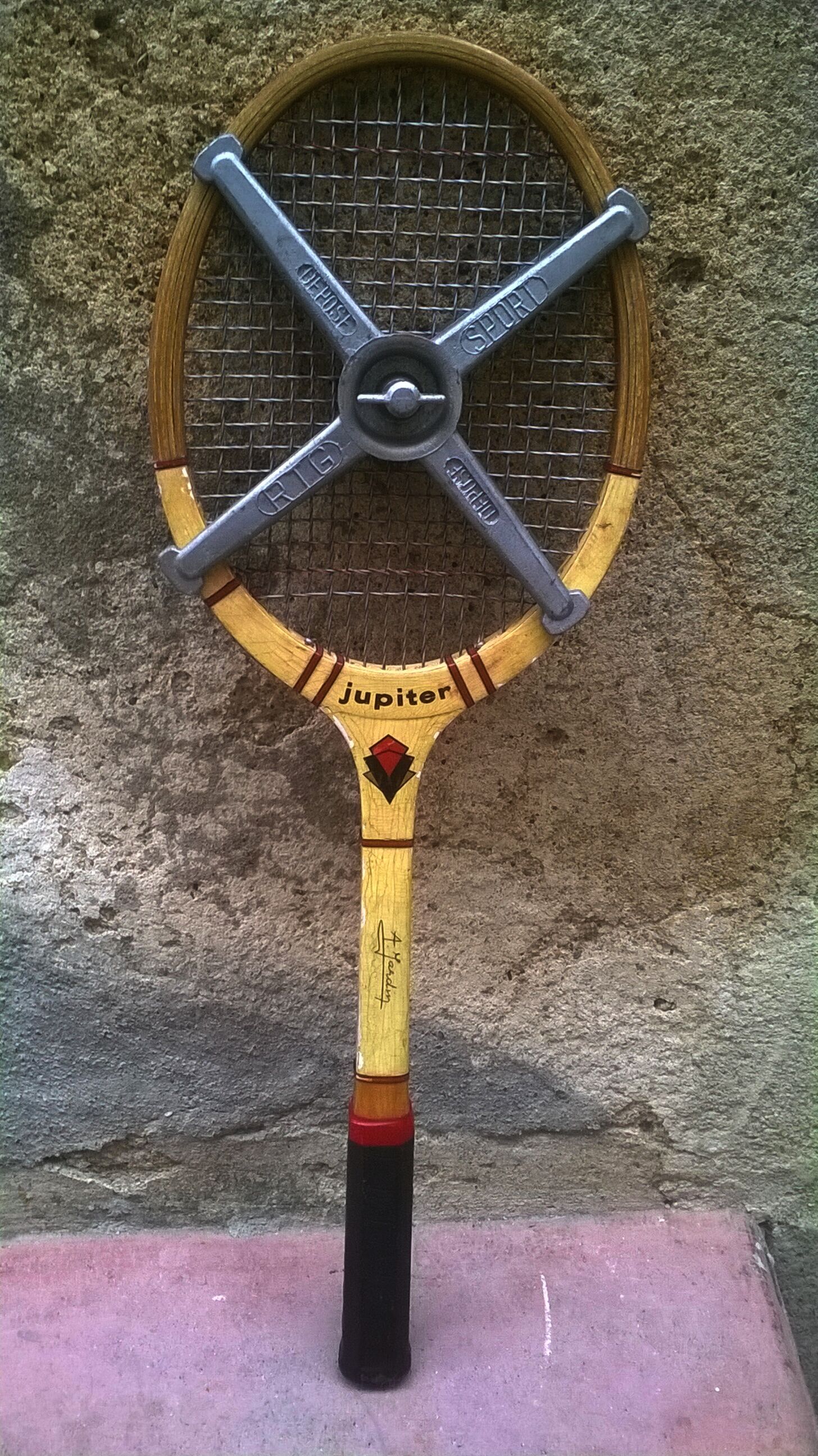 Vintage tennis racket