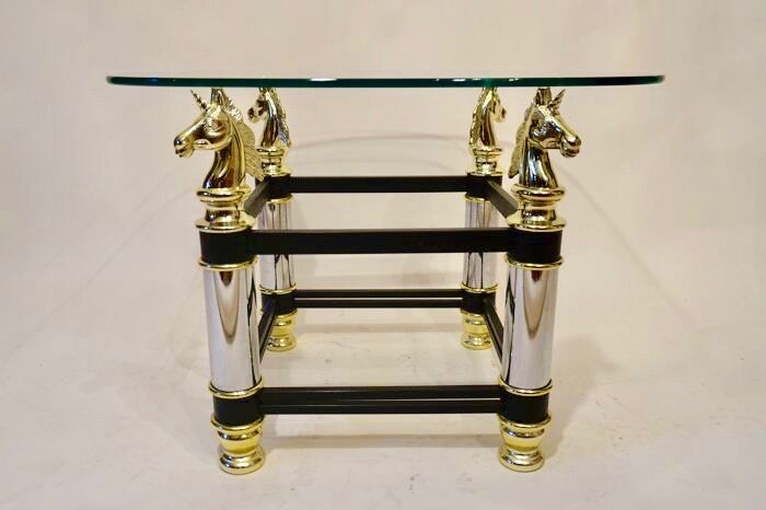 Table d'appoint Hollywood Regency
