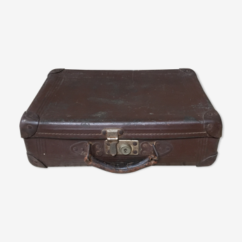 Chocolate-coloured vintage case