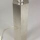 Hexagonal lamp in chromed steel France circa 1970
