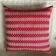 Cushion Kachin red beige 50x50 cm