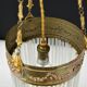 Glass tube tassel suspension