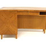 Scandinavian elm desk, by Swedish Modern, Sweden, 1940