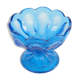 Ring Around fruit bowl, mid-century modern, pressed glass, Ząbkowice, Poland, 1950s