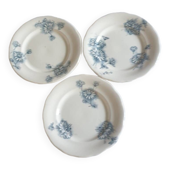 Three old plates