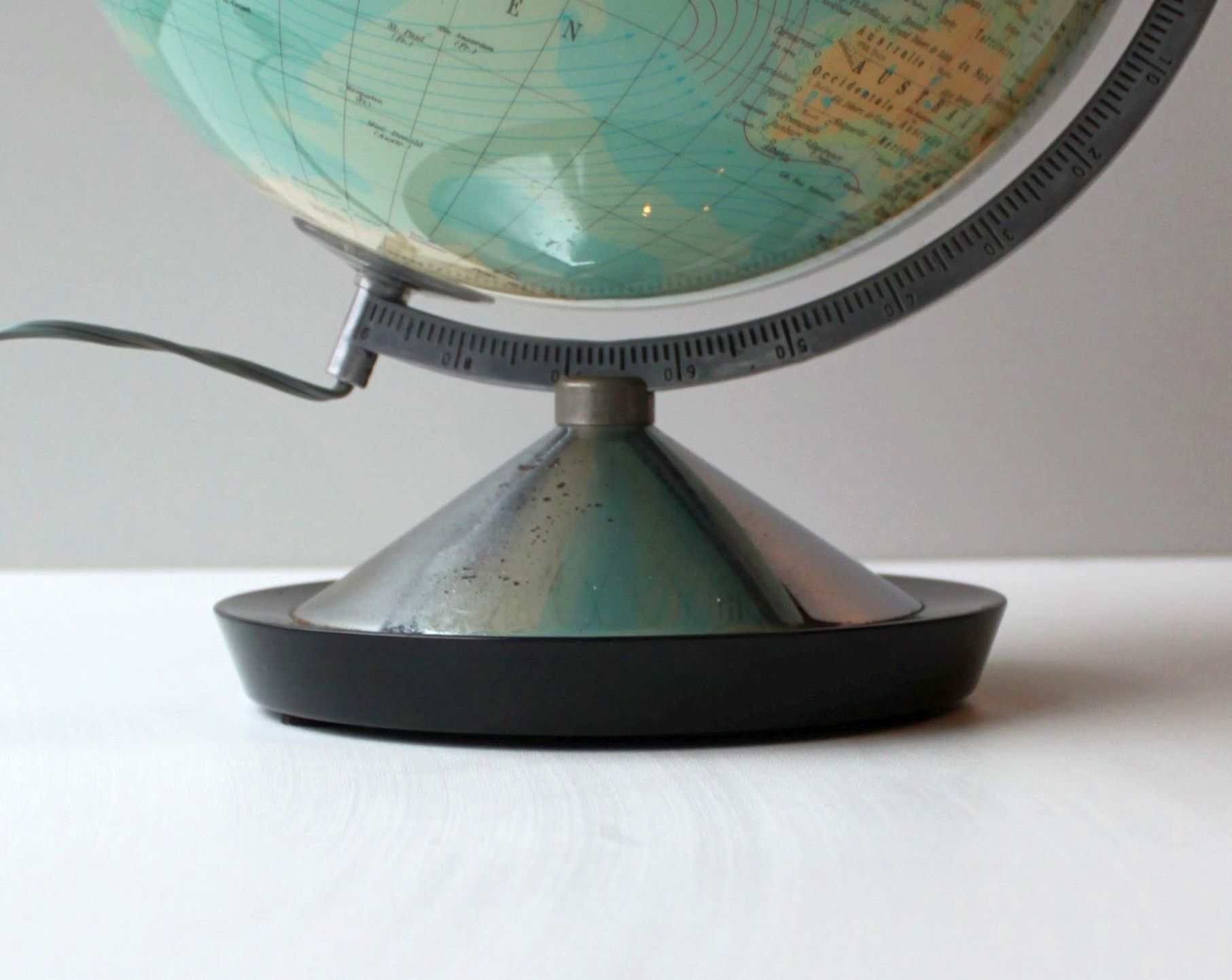 Light Earth Globe 'Imperial', Stauffacher editions, 1967