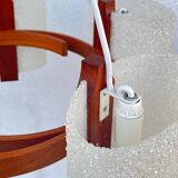 Scandinavian teak chandelier