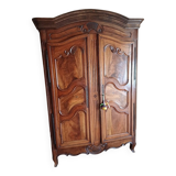 Armoire mariage charolaise massif d'époque