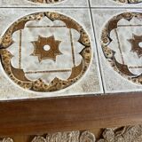 Table vintage G-plan céramique et teck