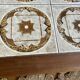 Vintage G-plan ceramic and teak table
