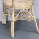 1970s Set of Four Rattan Chairs, Italy