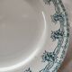 Ensemble de 6 assiettes plates terre de fer St Amand 4006