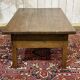 Table basse en noyer fin XIXème - ancienne table de ferme