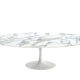 Table basse tulipe ovale par Eero Saarinen pour Knoll, années 1960