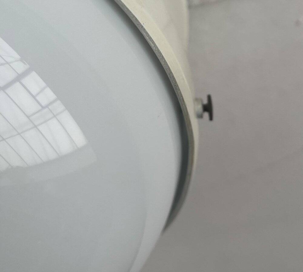 Mid-century Italian space age ceiling lamp by Gianemilio, Pietro and Anna Monti for Kartell, 1950s.