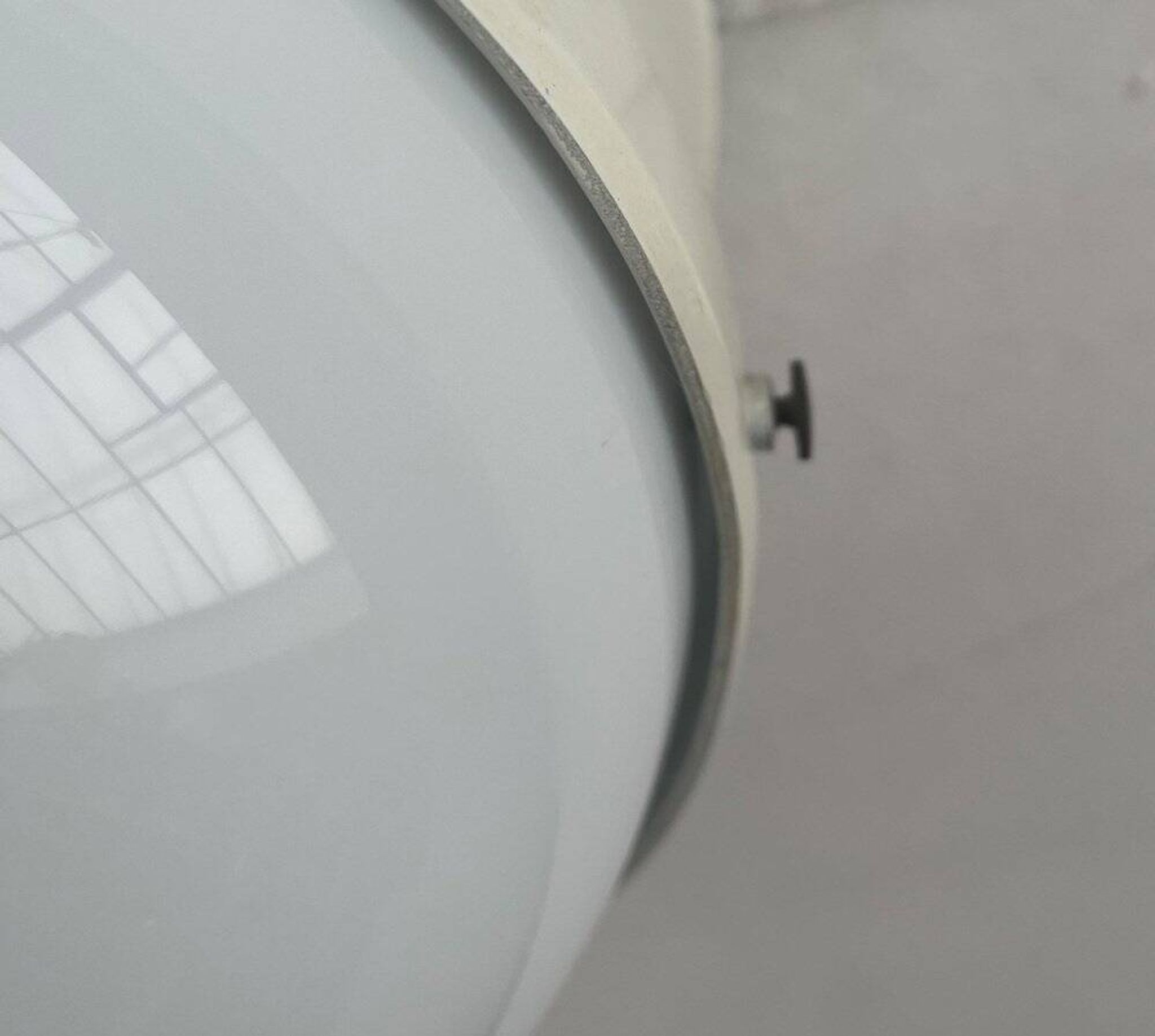 Mid-century Italian space age ceiling lamp by Gianemilio, Pietro and Anna Monti for Kartell, 1950s.
