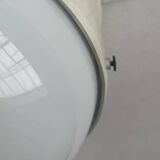 Mid-century Italian space age ceiling lamp by Gianemilio, Pietro and Anna Monti for Kartell, 1950s.