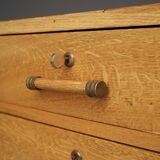 Exceptional Art Deco freestanding Desk. French 1930s