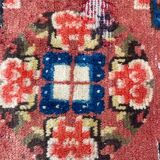 Chinese carpet antique square eliminated 66x61 cm