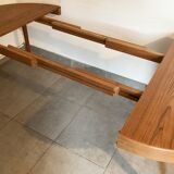 Table danoise teck scandinave par Oluf Theodor Larsen 1960 extensible