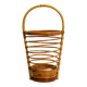 Beautiful rare Italian Mid Century modern bamboo umbrella stand in helix de
