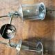 Large pair of 50 wall light Lunel, thrush model