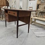 Vintage Danish teak drop-leaf desk 1960