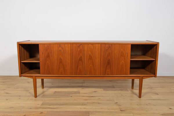 Enfilade vintage en teck par Nils Jonsson pour Hugo Troeds, Suède, 1960s