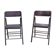 Set of 2 chairs wood folding american trump and skai