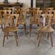 Chaise bistrot type Baumann 1960
