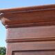 Large Louis Philippe wardrobe in solid walnut