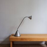 Lampe en aluminium brossé type a9303, ikea, années 80-90
