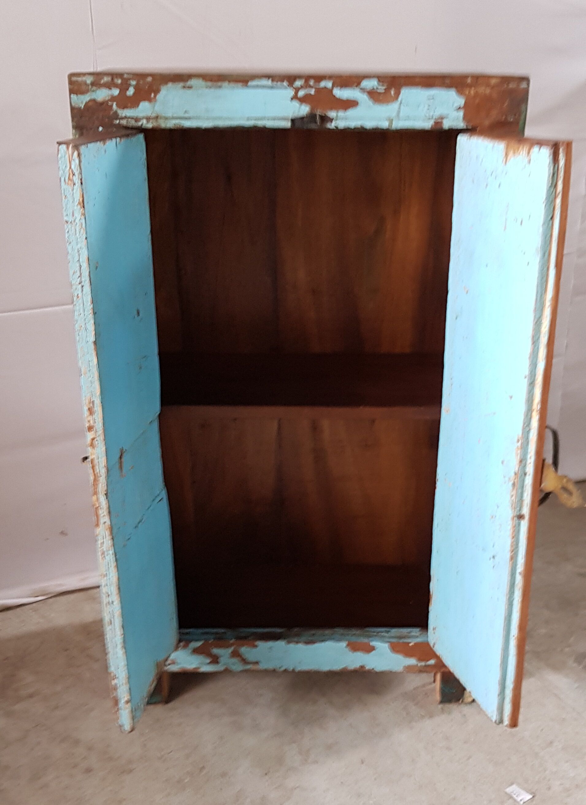 Old teak wardrobe