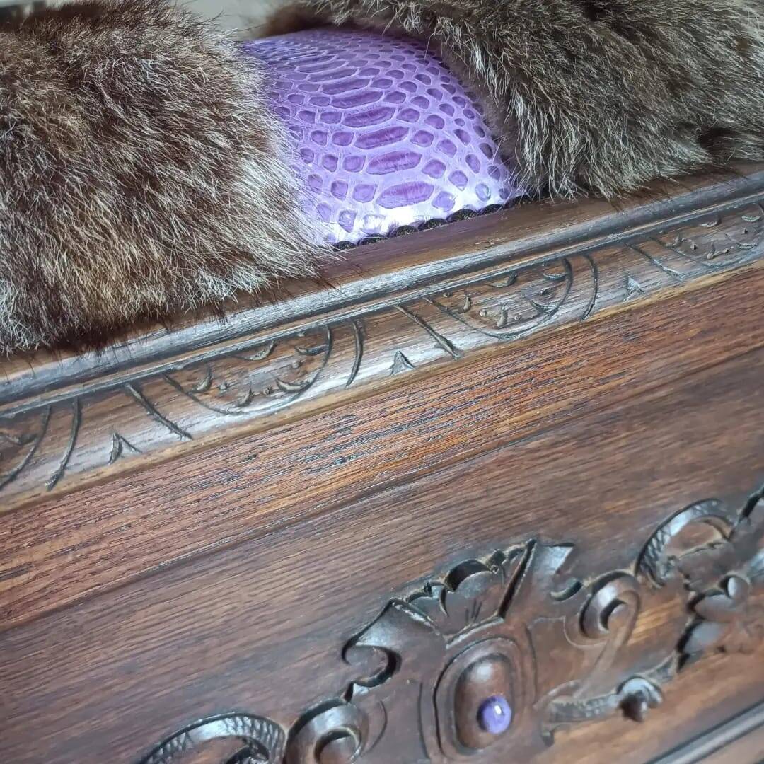 Large chest, early 20th century, art restoration