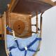 Vintage wooden high chair