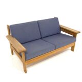 Scandinavian sofa 2 places "Laboremus", Viborg, Denmark, 1960