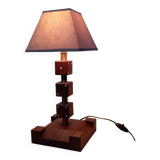 Vintage wooden lamp