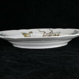 Limoges porcelain round dish for E.Bourgeois Paris