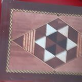 Wooden cubes in their box. from the 1970s ortf.