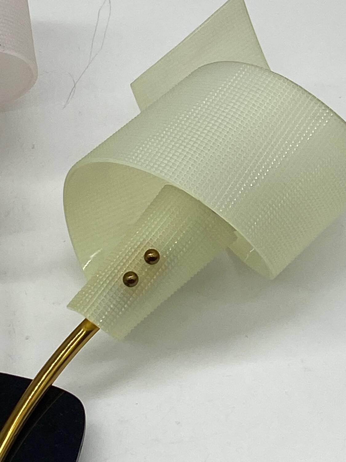 Pair of vintage wall lights by Maison Arlus France design