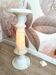 Lampe colonne en albâtre sculpté - années 1960/1970