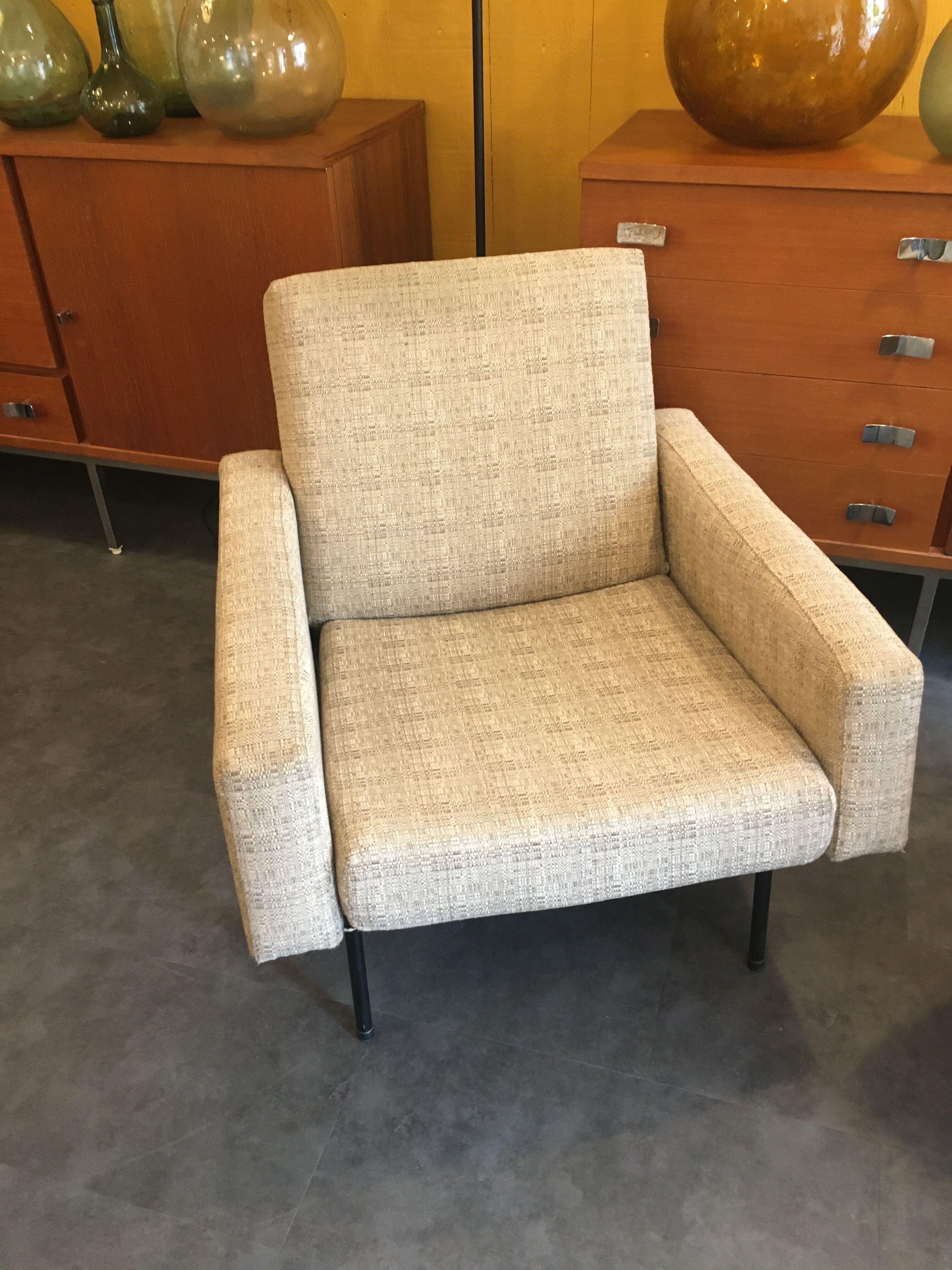 Pair of G10 armchairs, Pierre Guariche, Airborne circa 1955