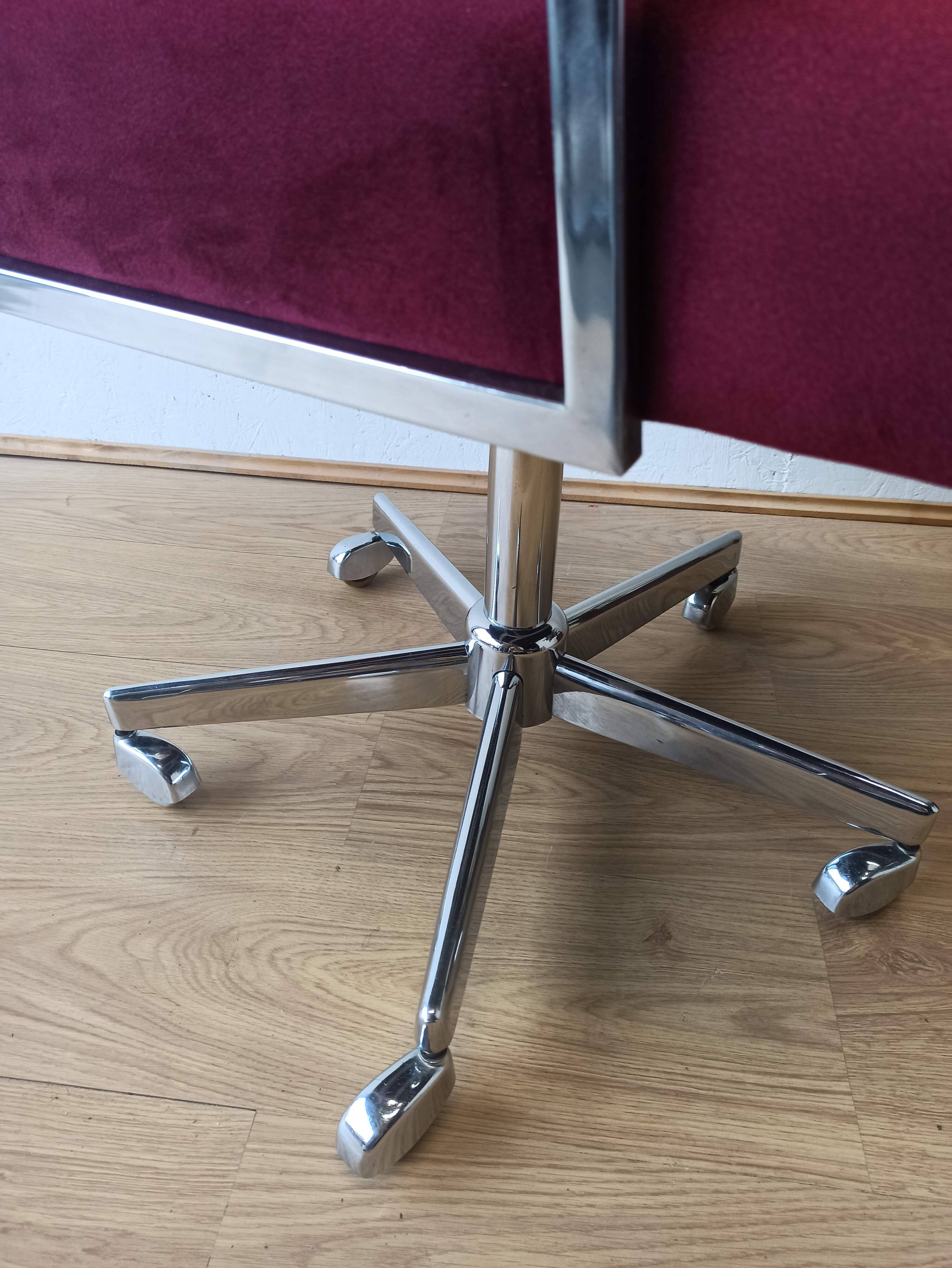 Unique cabinet swivel armchair from the 1960 .