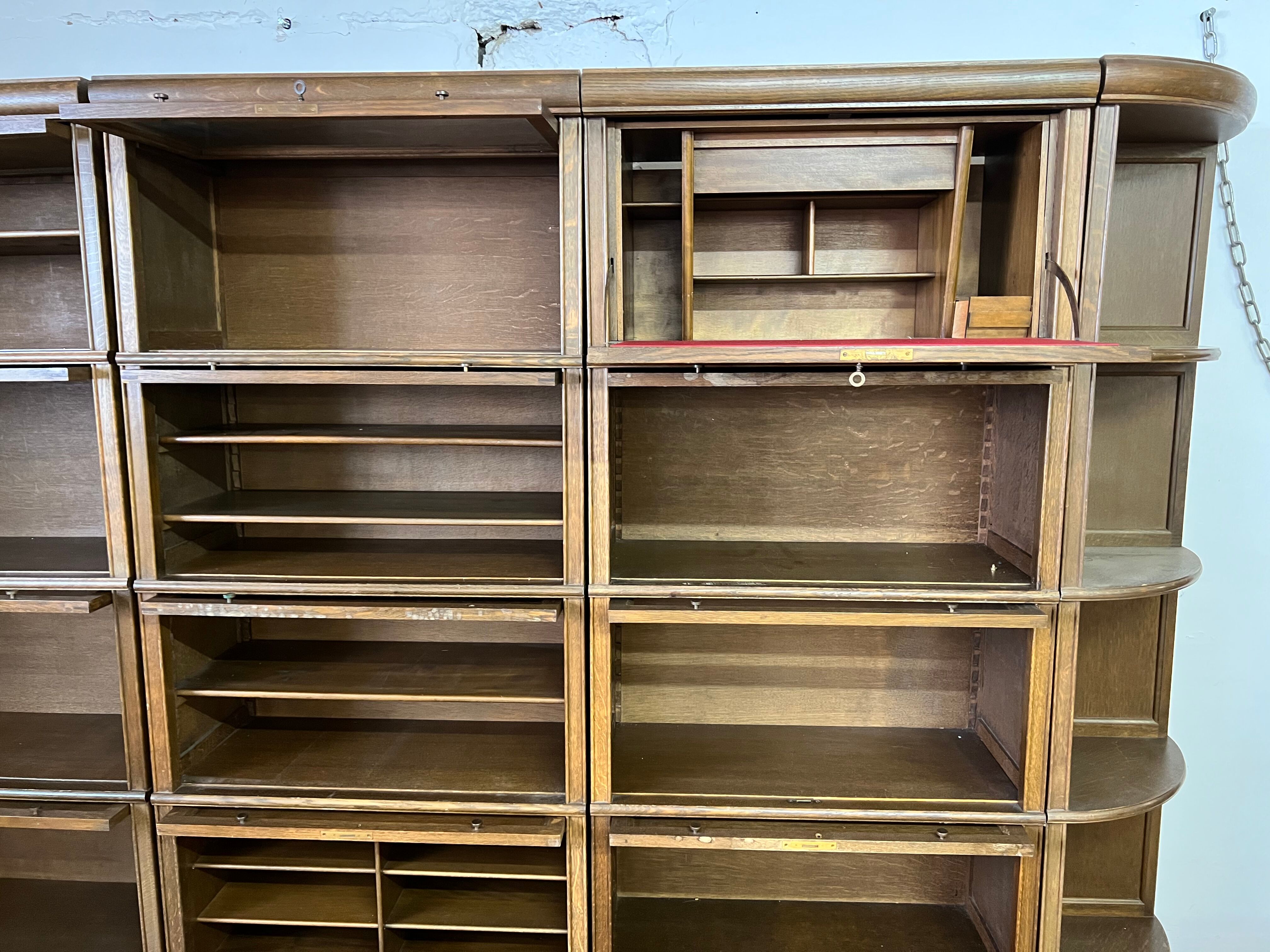 Modular library cabinet MD