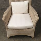 Rattan armchair