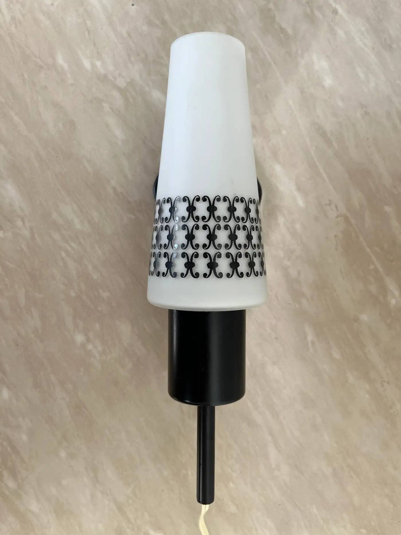 Midcentury design wall lamps, 1970s, up to three pieces